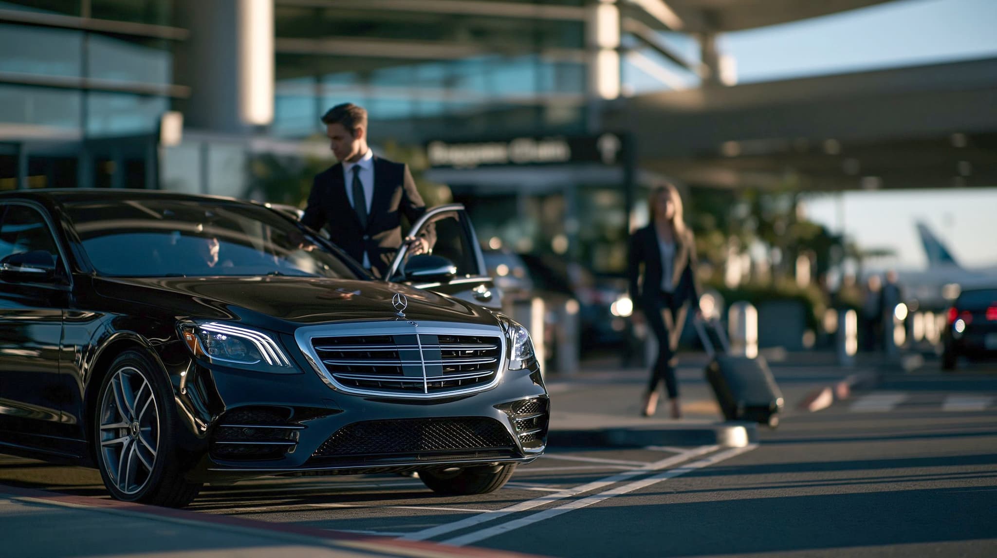 Already there when you walk out — PB Limo