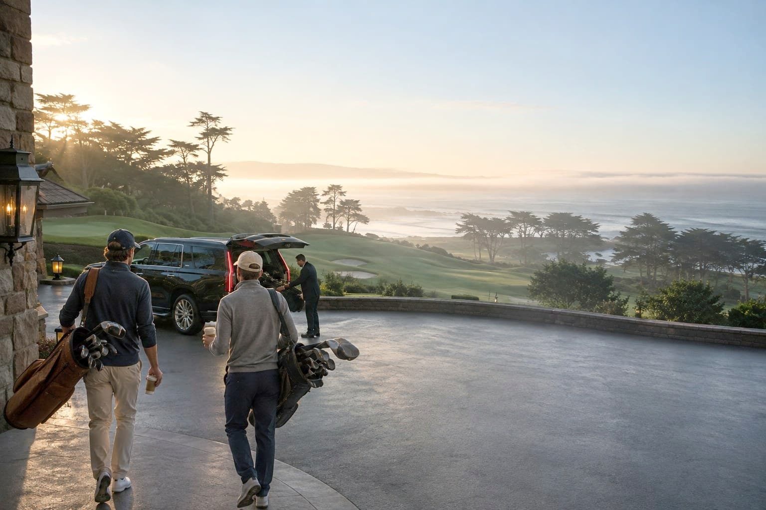 Out before the Bay wakes up — PB Limo